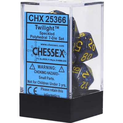 Chessex Die Rol Set Speckled (Twilight)1