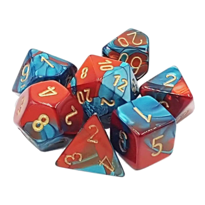 Chessex 7-Die Set Mini Gemini1