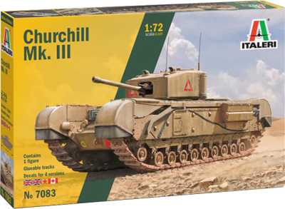 Model Kit Italeri: Churchill Mk. III