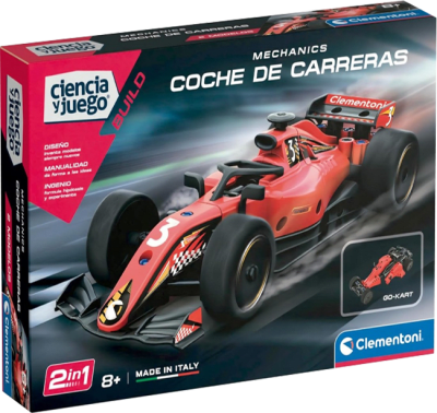 Ciencia y Juego Mechanics Clementoni Coche de Carreras1