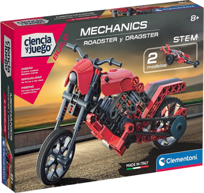 Ciencia y Juego Mechanics Clementoni Roadster y Dragster