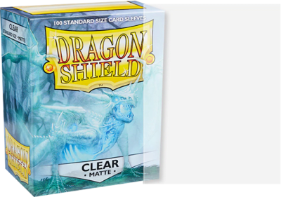 Protectores Dragon Shield Standard Matte: Clear