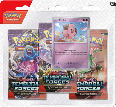 Blister Pokémon TCG: Temporal Forces inglés (Cleffa)