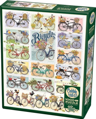 Puzzle Cobble Hill 1000 Piezas (Bicycles)1