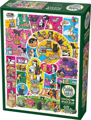 Puzzle Cobble Hill 1000 Piezas (Doodlecats)1