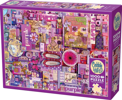 Puzzle Cobble Hill 1000 Piezas (Purple)1