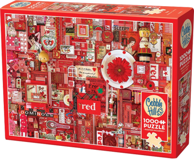 Puzzle Cobble Hill 1000 Piezas (Red)1