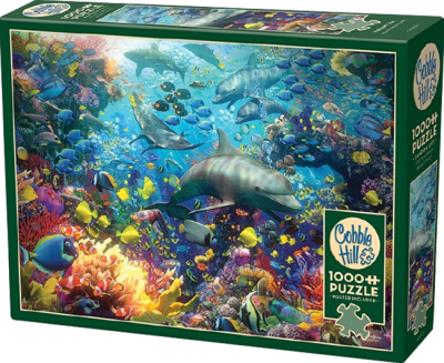 Puzzle Cobble Hill 1000 Piezas (Vibrant Sea)1