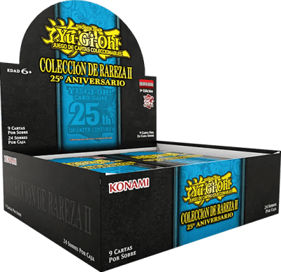 Caja de Sobres Yu-Gi-oh! Colección de Rareza 2 - 25° Aniversario