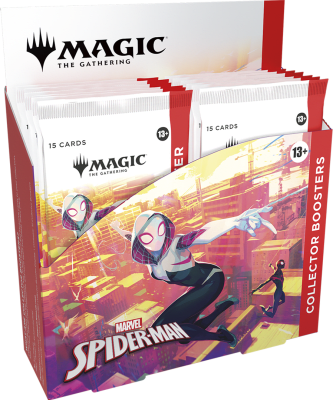 Caja de Sobres Collector booster MTG: Marvel Spider-man
