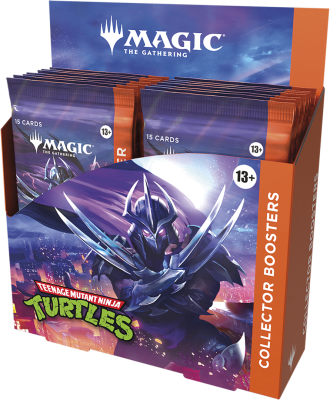 Caja de Sobres Collector Booster MTG: Teenage Mutant Ninja Turtles1