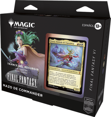 Commander Deck MTG: Final Fantasy (Trance del Resurgir)
