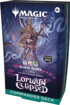 Commander Deck MTG: Lorwyn Eclipsed (Blight Curse)1