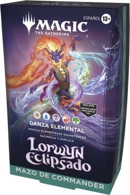 Baraja Commander MTG: Lorwyn Eclipsado (Danza Elemental)