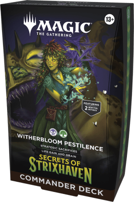 Commander Deck MTG: Secrets of Strixhaven - Witherbloom Pestilence1