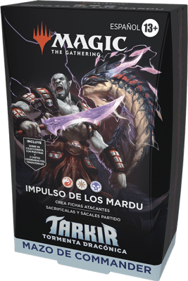 Commander Deck MTG: Tarkir: Tormenta Dracónica (Impulso de los Mardu)1