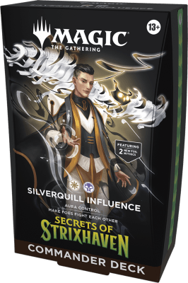Commander Deck MTG: Secrets of Strixhaven - Silverquill Influence1