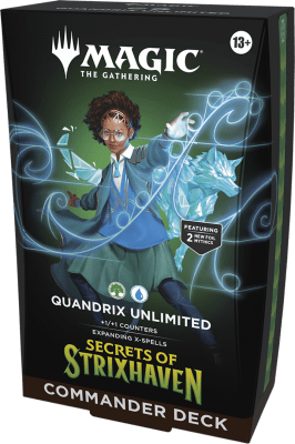 Commander Deck MTG: Secrets of Strixhaven - Quandrix Unlimited1