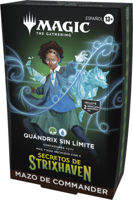 Baraja Commander MTG: Secretos de Strixhaven - Quándrix sin límite