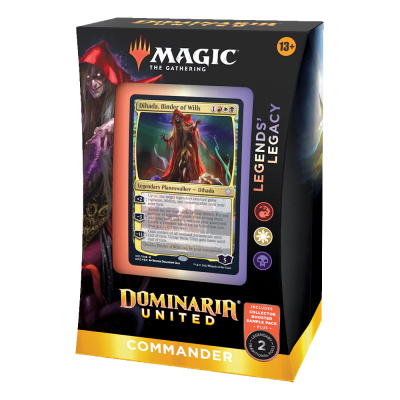 Commander Deck MTG: Dominaria United Inglés (Legend's Legacy)1