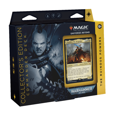 Commander Deck Collector's Edition MTG: Warhammer 40.000 Inglés (The Ruinous Powers)1