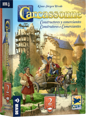 Carcassonne: Constructores y Comerciantes - nuevo formato