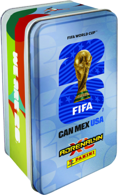 Tin Adrenalyn XL Panini: Fifa World Cup 2026 - Azul
