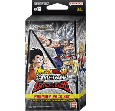 Premium Pack Dragon Ball Super CG: Set 13 BT22 Critical Blow1
