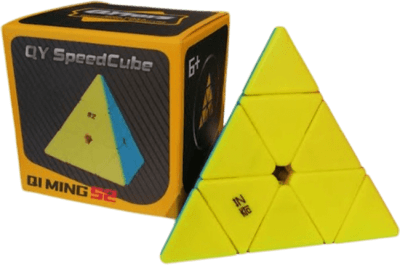 Cubo Rubik QiYi Piramide 3x3 Pastel1