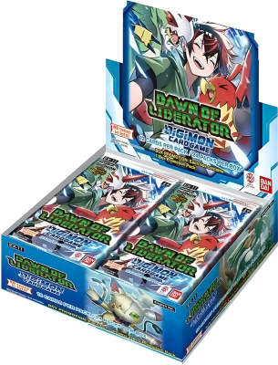 Caja de Sobres Digimon CG: EX11 Extra Booster Dawn of Liberator
