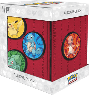 Deck Box Ultra Pro Alcove Click 100+ Pokémon (Kanto)