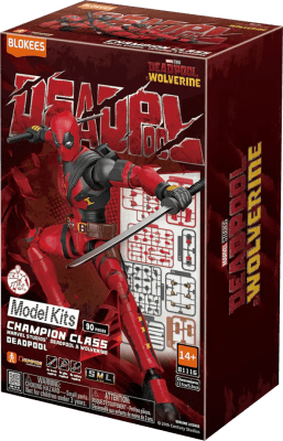 Model Kit Blokees Champion Class: Deadpool & Wolverine - Deadpool