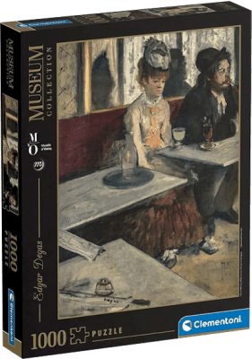 Puzzle Clementoni Museum Collection 1000 Piezas ((Degas) Dans un café)1