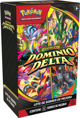 PREVENTA Booster Bundle Pokémon TCG: Megaevolucion - Dominio Delta1