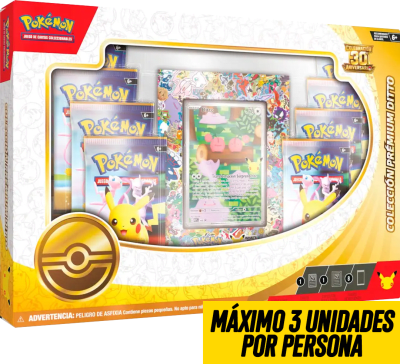 PREVENTA Colección Premium Ditto Pokemon TCG: Celebracion 30 Aniversario1