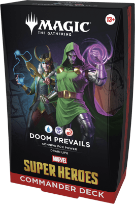 Commander Deck MTG: Marvel Super Heroes - Doom Prevails - Ingles1
