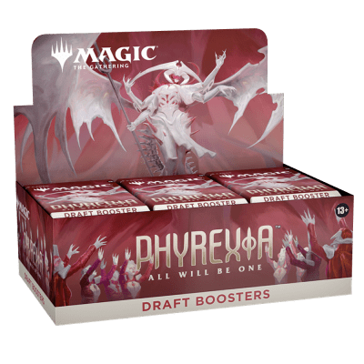 Caja Sobres Draft Booster MTG: Phyrexia All Will Be One Inglés1