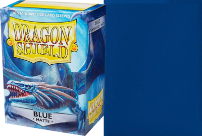 Protectores Dragon Shield Standard Matte: Blue