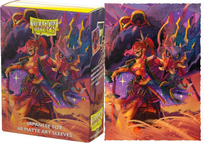 Protectores Dragon Shield Japanese/Small Matte Art: The Fallen1