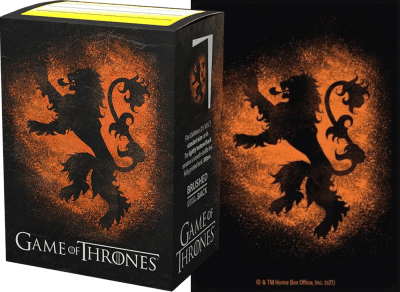 Protectores Dragon Shield Standard Brushed Art: House Lannister 1