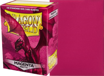 Protectores Dragon Shield Standard Matte: Magenta
