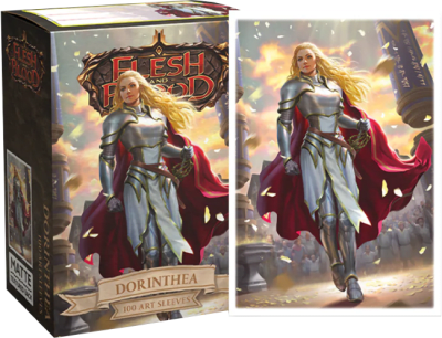 Protectores Dragon Shield Standard Matte Art Flesh & Blood: Dorinthea Ironsong