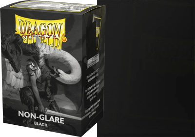 Protectores Dragon Shield Standard Matte Non-Glare: Black V2