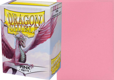 Protectores Dragon Shield Standard Matte: Pink