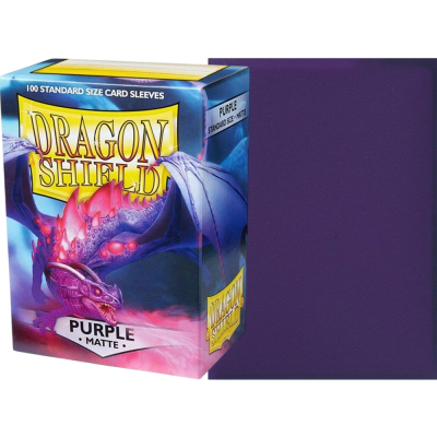 Protectores Dragon Shield Standard Matte: Purple