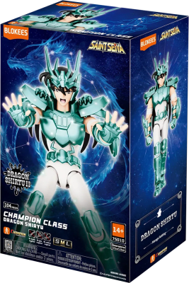 Model Kit Blokees Champion Class: Saint Seiya - Dragon Shiryu