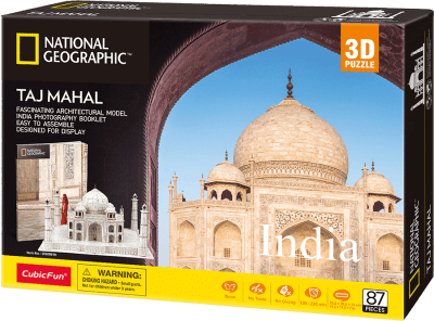 Puzzle 3D National Geographic: Taj Mahal1