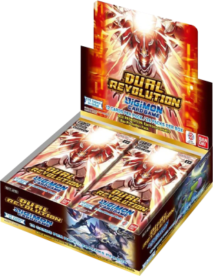 Caja de Sobres Digimon CG: BT25 Dual Revolution
