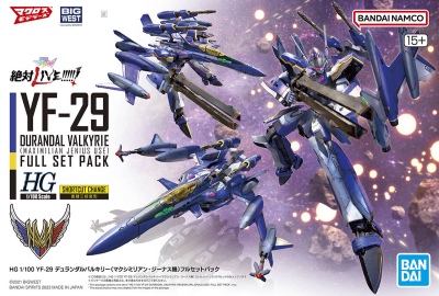 Model Kit Bandai HG: YF-29 Durandal Valkirie
