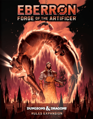 D&D 5e: Eberron - Forge of the Artificer - Alt Cover